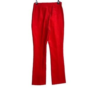 Tuckernuck Pants Women's Small Red Corduroy Ashford Elastic Waist Cropped Flared